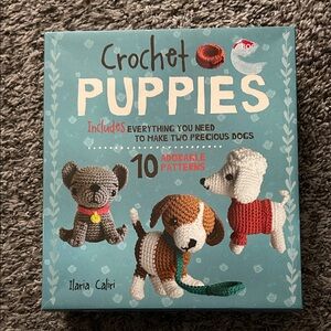 Crochet Puppies Kit with 10 Patterns
